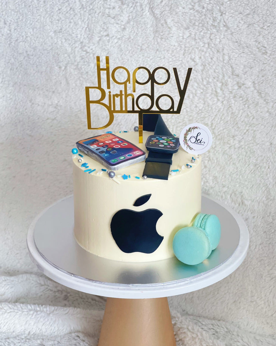 iPhoneアクセサリー cake Iphone and Apple Watch Cake – Sei Pâtisserie