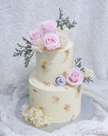 2-Tier Dreamy Floral Cake