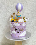 Baby JJ Cocomelon Hot Air Balloon Cake