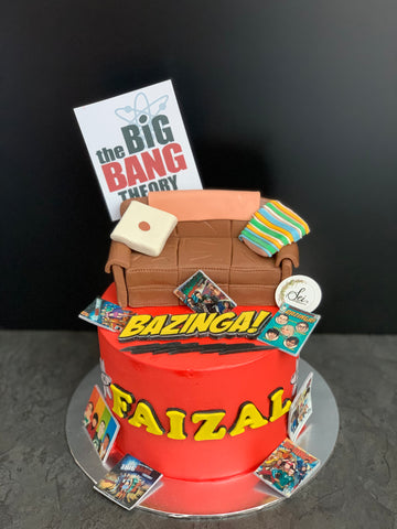 Big Bang Theory Cake