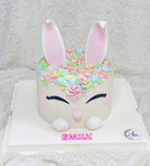 Floral Bunny Cake