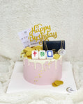 Chanel and Mahjong Money Pulling Cake