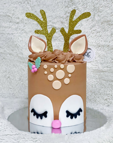Christmas Reindeer Cake