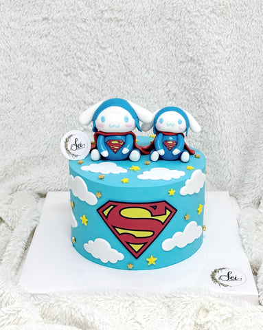 Cinnamoroll Superman Cake