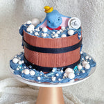 Dumbo Elephant in Bathtub Cake