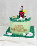 Golf Course Cake