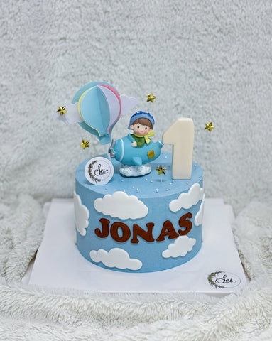 Helicopter Boy Cake