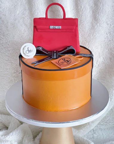 Hermes Kelly Round Cake