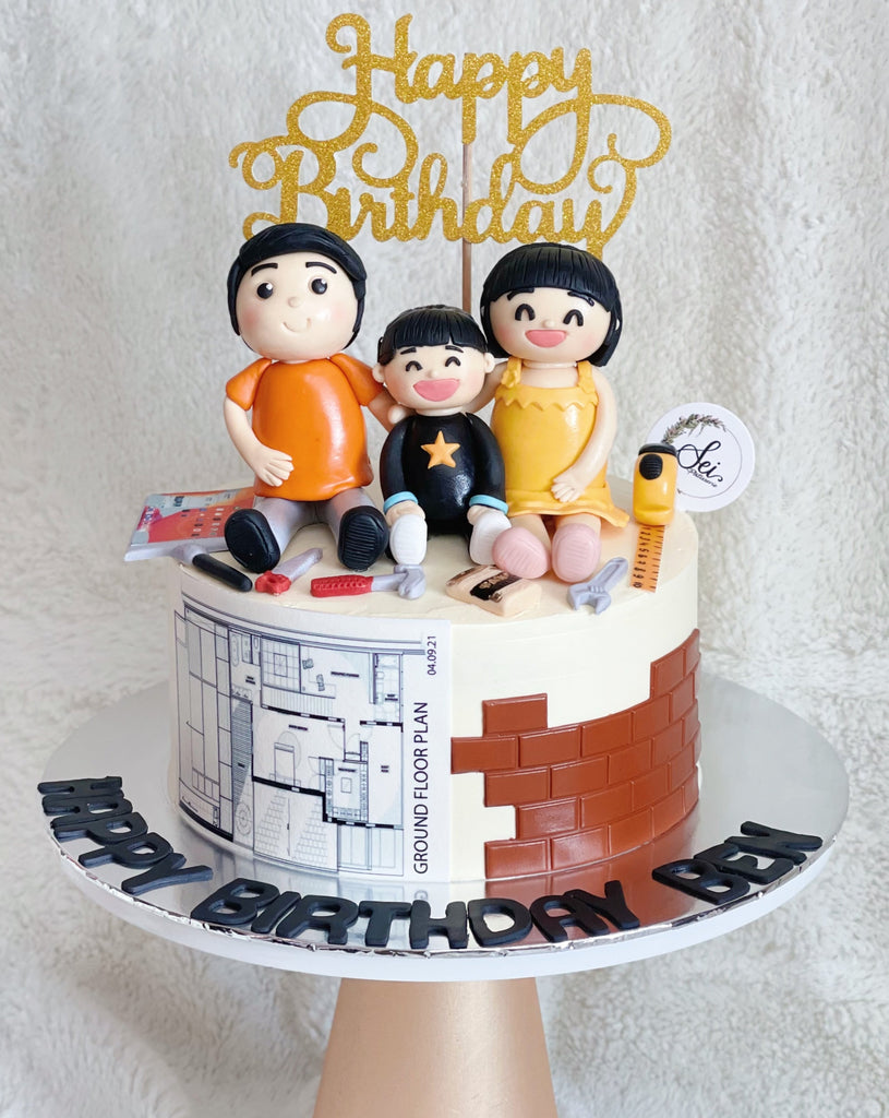 Interior Designer Family Cake – Sei Pâtisserie