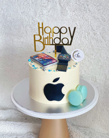 Iphone and Apple Watch Cake