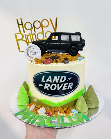 Land Rover Car Tall Cake