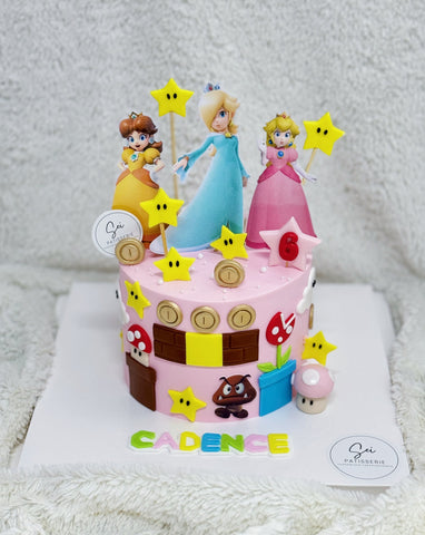 Mario Princess Cake