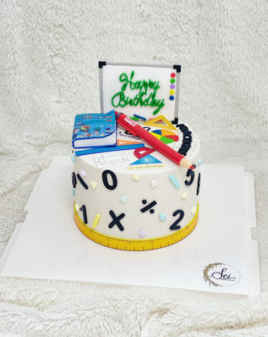Math Genius Cake