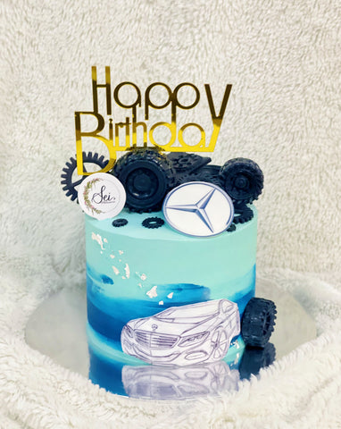 Mercedes Benz Car Cake