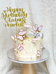 Minimalist Butterfly Cake
