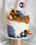 Minimalist Construction Cake