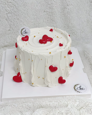 Minimalist Heart Cake