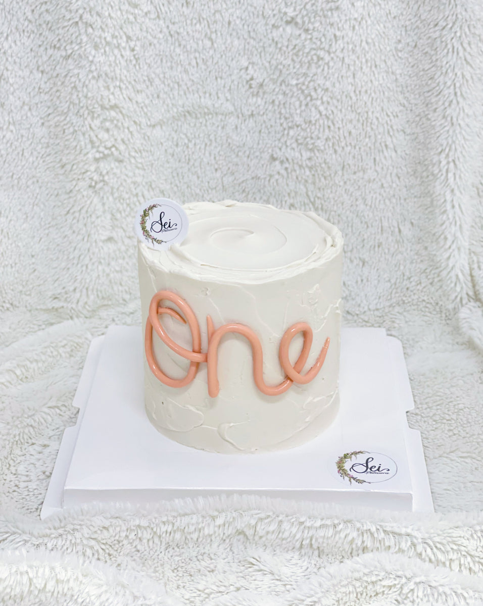Minimalist One Cake – Sei Pâtisserie