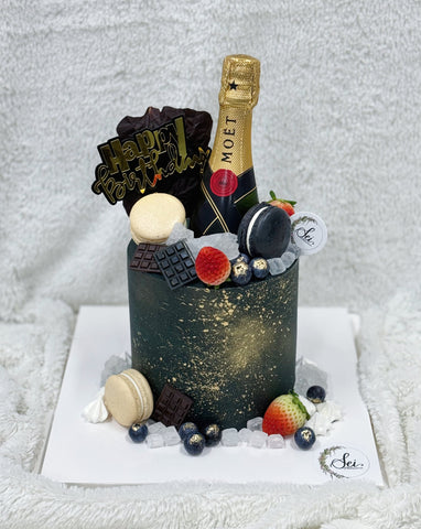 Moet Champagne Tall Cake