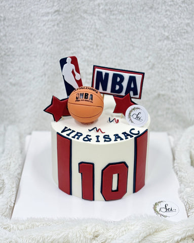 NBA Basketball Cake