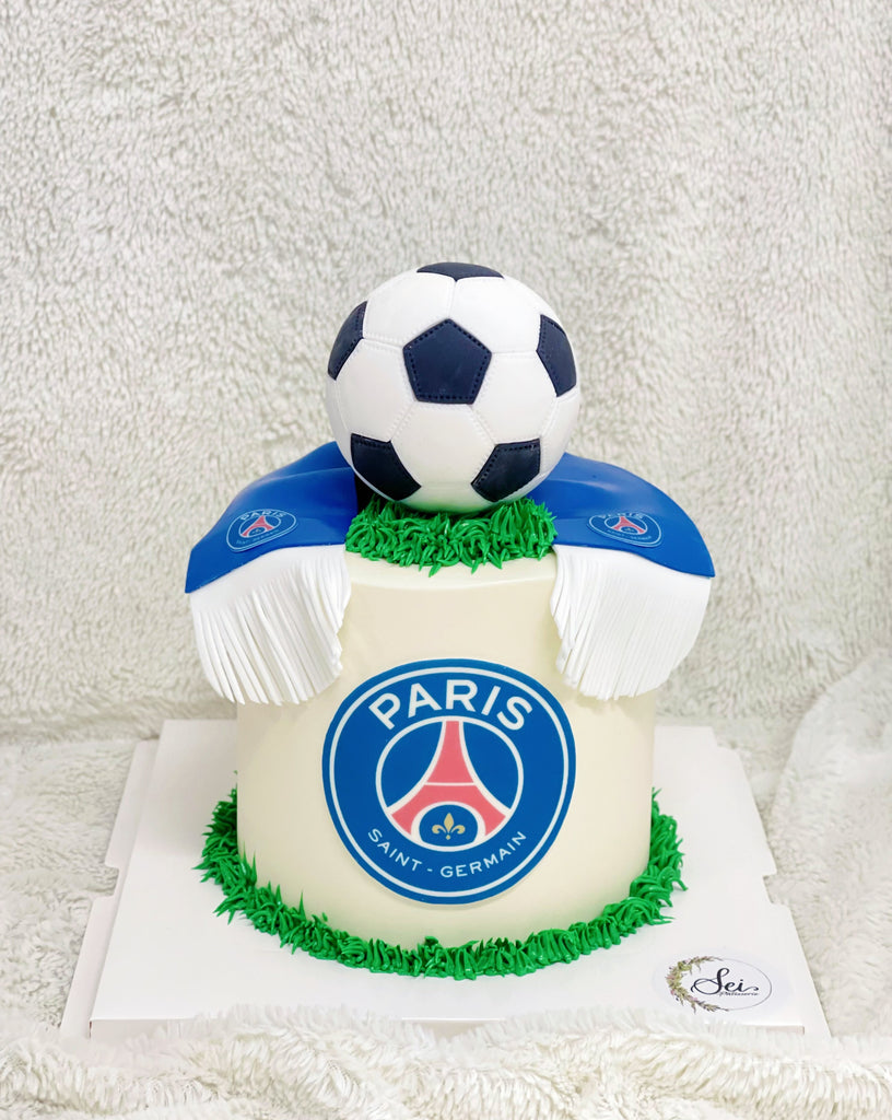 PSG Paris Saint-germain Cake Topper/ PSG Paris Saint-germain Football Cake  Decoration 