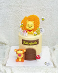 Pooh and Tigger Tall Cake