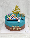 Pool Billard Cake