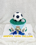 Real Madrid Football Soccer Cake