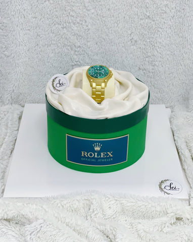 Rolex Watch Cake