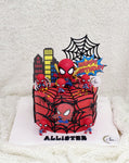 Spider-Verse Spiderman Cake