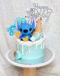 Stitch and Castle Cake