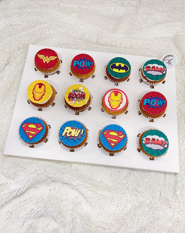 Superhero Cupcakes 2.0