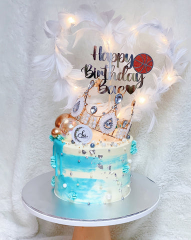 Crown / Tiara Feather Cake