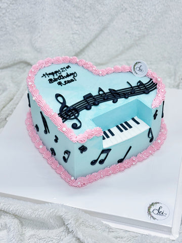 Tiffany Piano Cake