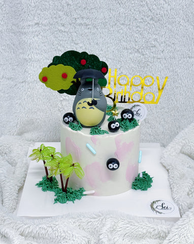 Totoro Cake (Simple)