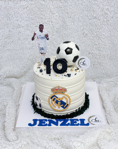 Vinicius Junior Real Madrid Football Cake