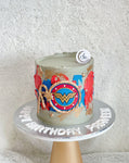 Wonder Woman Tall Cake