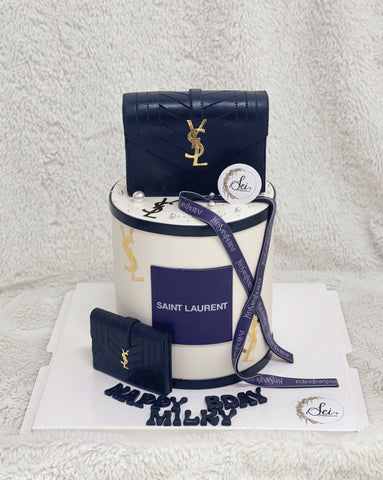 Yves Saint Laurent YSL Clutch Tall Cake