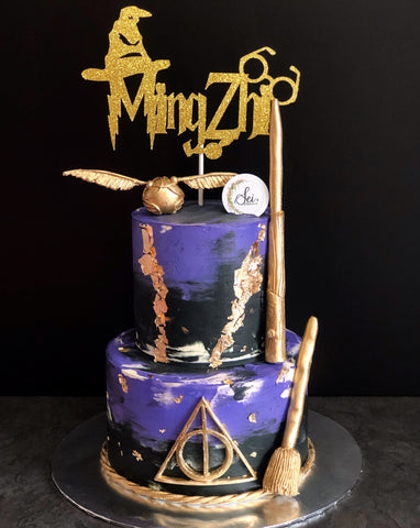 2-Tier Harry Potter Deathly Hallows Cake