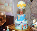 2-Tier Hot Air Balloon Cake
