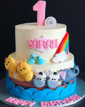 2-Tier Noah’s Ark Cake
