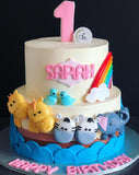 2-Tier Noah’s Ark Cake