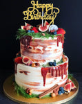 2-Tier Rustic Cake