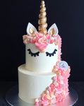 2-Tier Unicorn Cake
