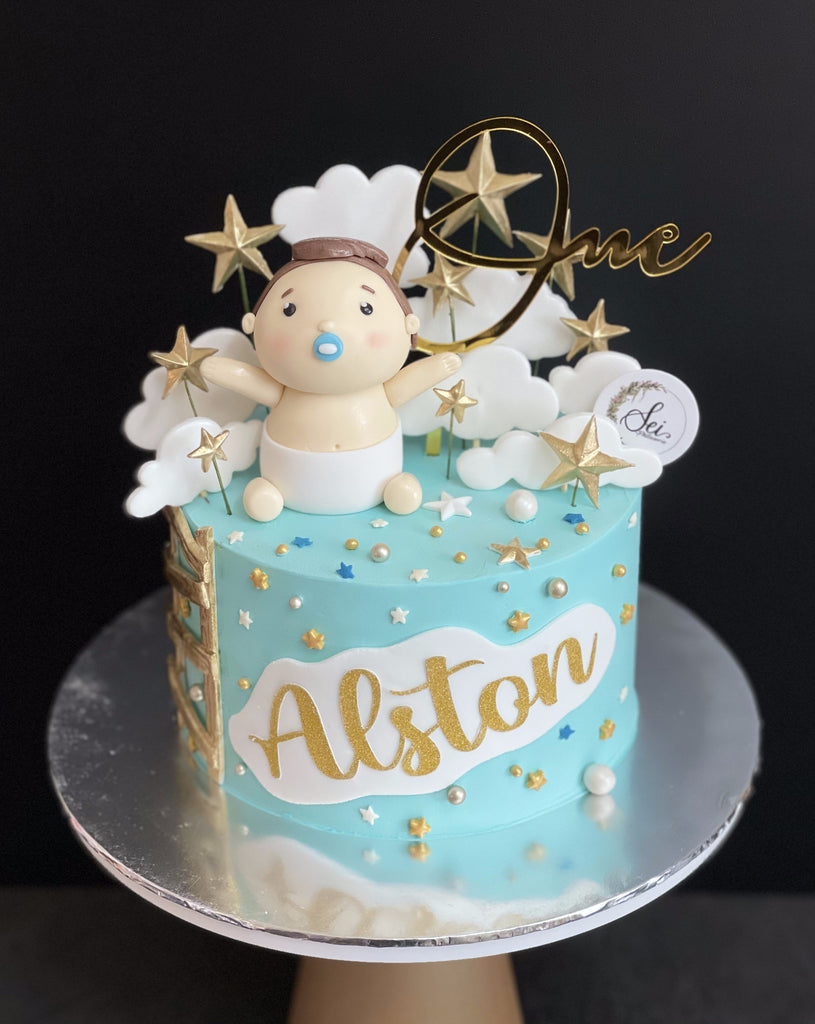 Baby Boy Cake – Sei Pâtisserie