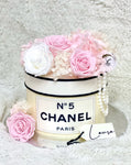 Chanel Floral Gift Box Cake