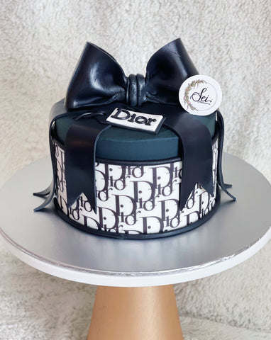 Christian Dior Gift Box Cake