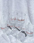 Customised Glass with Name