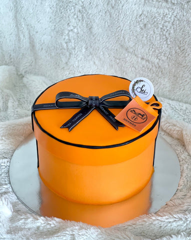 Hermes Gift Box Cake