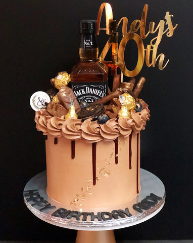 Jack Daniels Chocolate-Overloaded Cake